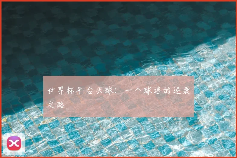 世界杯平台买球：一个球迷的逆袭之路
